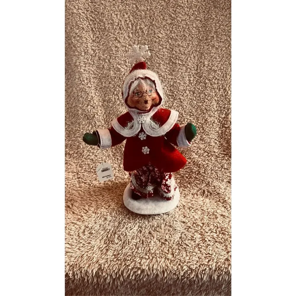 Annalee Mrs Santa Christmas Doll 8